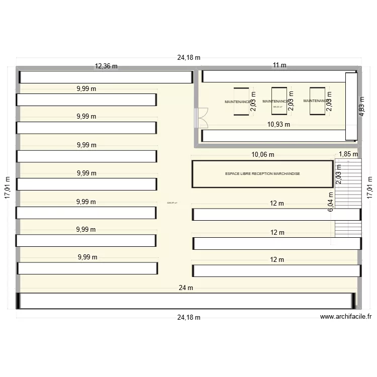 DEPOT HAUT V3. Plan de 