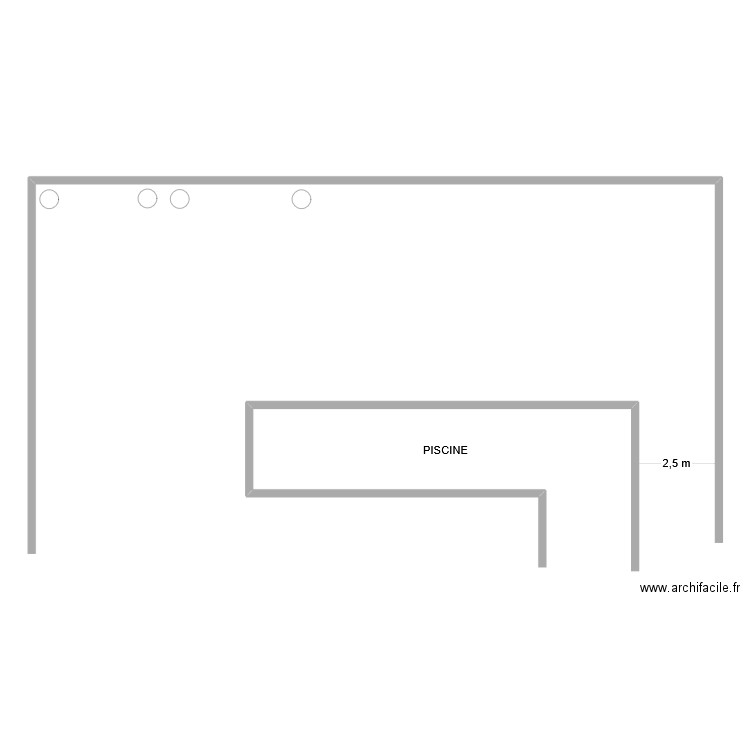Mélanie Pool. Plan de 0 pièce et 0 m2