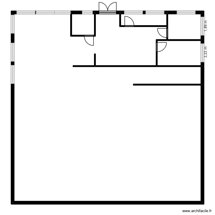 Centre Culturel Vitrolles rdc. Plan de 5  et 225 m²