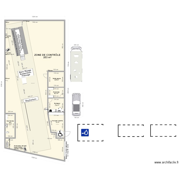 CCT VL MARSEILLE Terrasson V1. Plan de 6 pièces et 300 m2