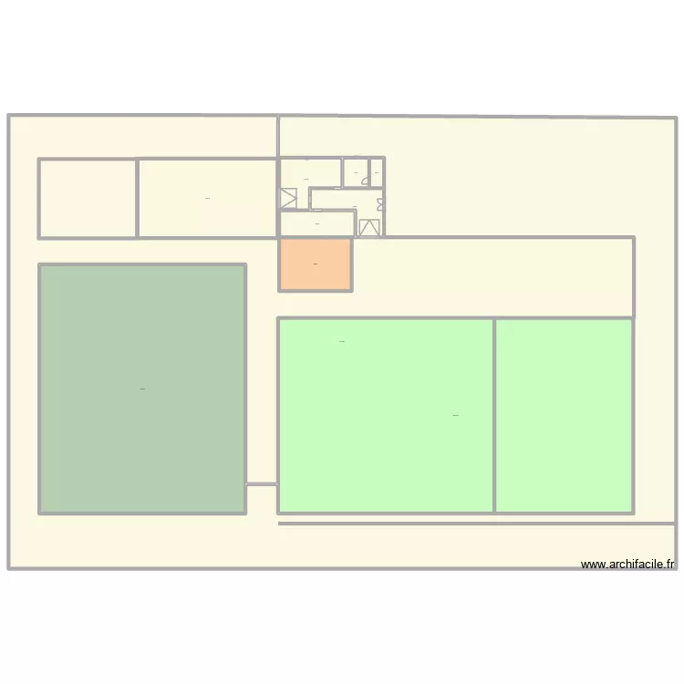 &Eacute;curie2. Plan de 10  et 6551 m²