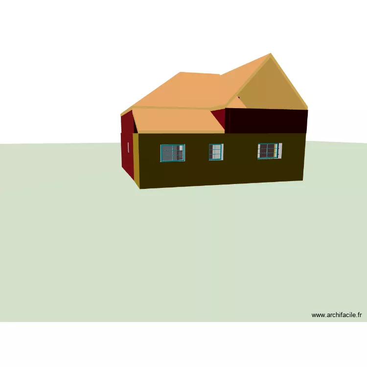 Routedesanges_BatDeFrance_SDB-inversée. Plan de 5 Pièces et 81 m² Routedesanges_BatDeFrance_SDB-inversée. Plan de 5 Pièces et 81 m²