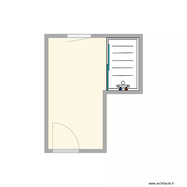 Lrm Sanchez. Plan de 1 et 6 m² Lrm Sanchez. Plan de 1 et 6 m²