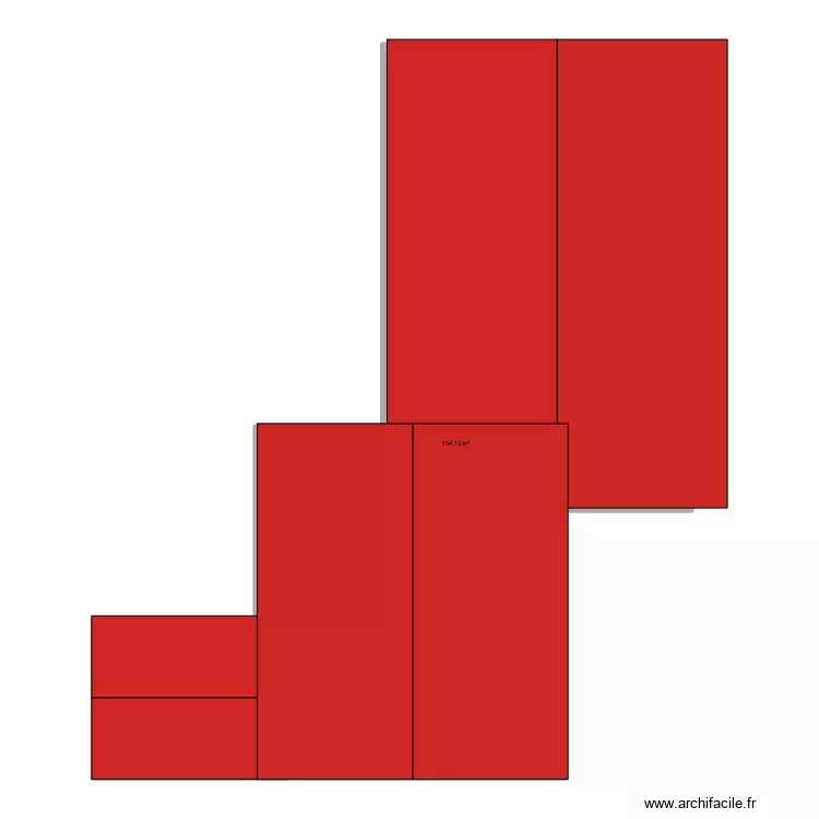 circe home. Plan de 1  et 154 m²