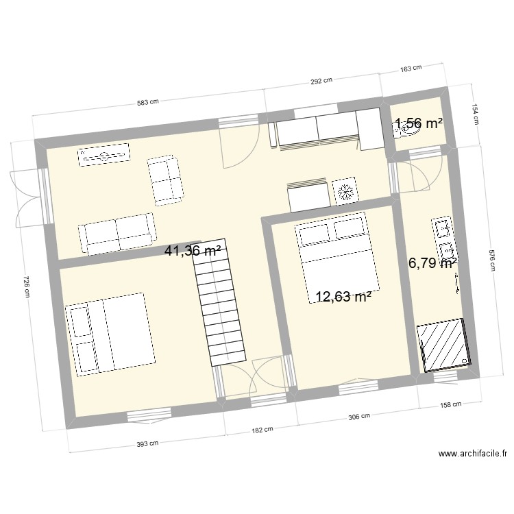 RACHEL. Plan de 0 pièce et 0 m2