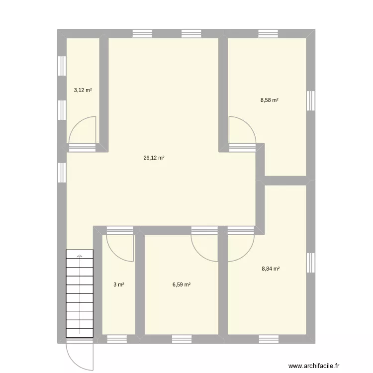 maison nthn. Plan de 6 et 56 m² maison nthn. Plan de 6 et 56 m²
