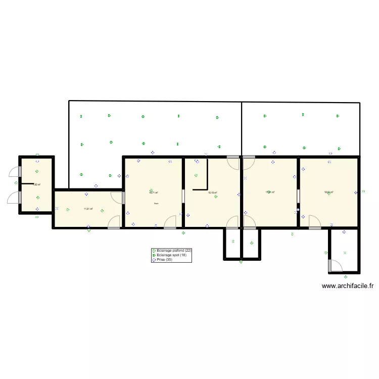 BOULLANGERIE. Plan de 