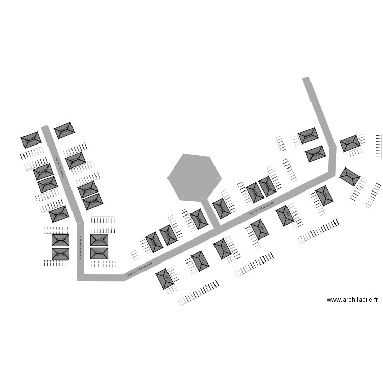 Lasalette. Plan de 1 pièce et 622 m2