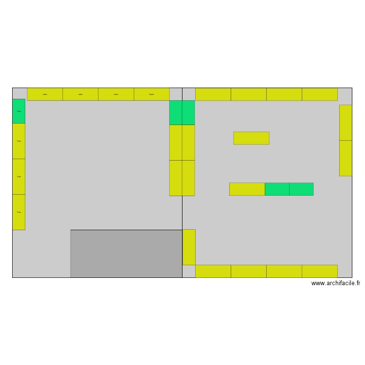 dépot. Plan de 0 pièce et 0 m2