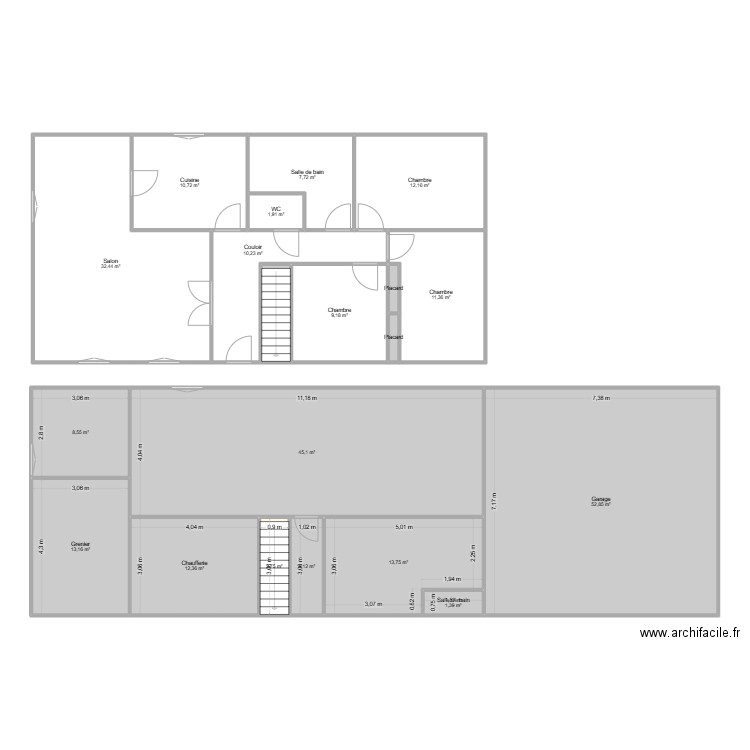 Maison vaxoncourt. Plan de 20 pièces et 252 m2