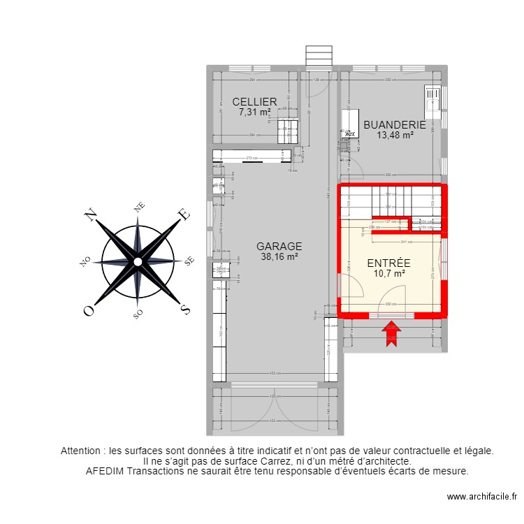 BI17654 -. Plan de 42 pièces et 260 m2