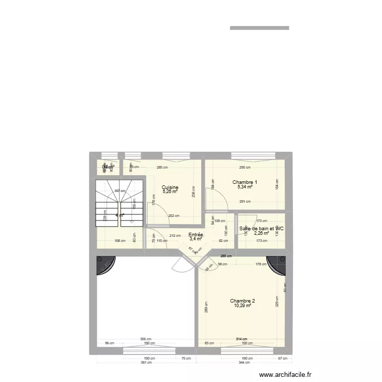immeuble1 1er existant . Plan de 