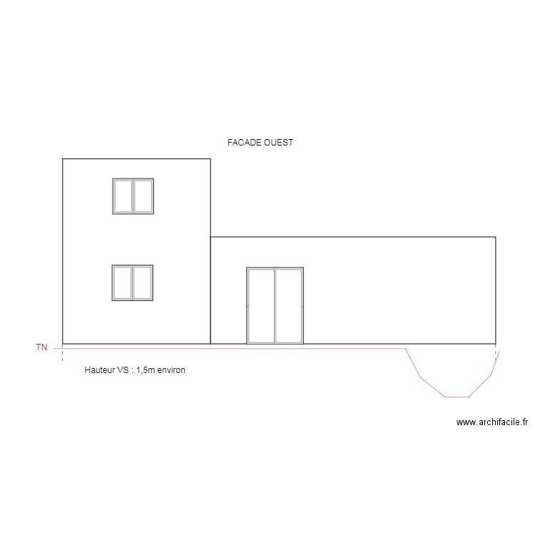 OUEST LAGARDERE. Plan de 0 pièce et 0 m2