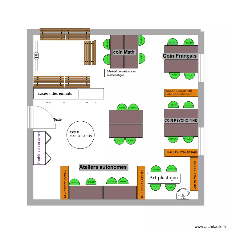 classe exemple. Plan de classe exemple. Plan de