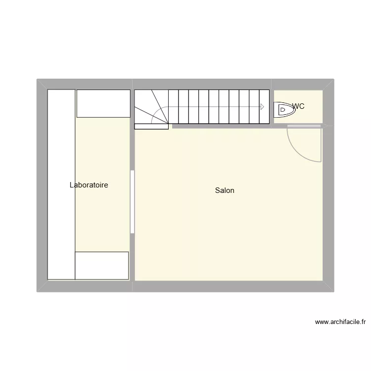 5 plateau sous sol. Plan de 3 et 28 m² 5 plateau sous sol. Plan de 3 et 28 m²