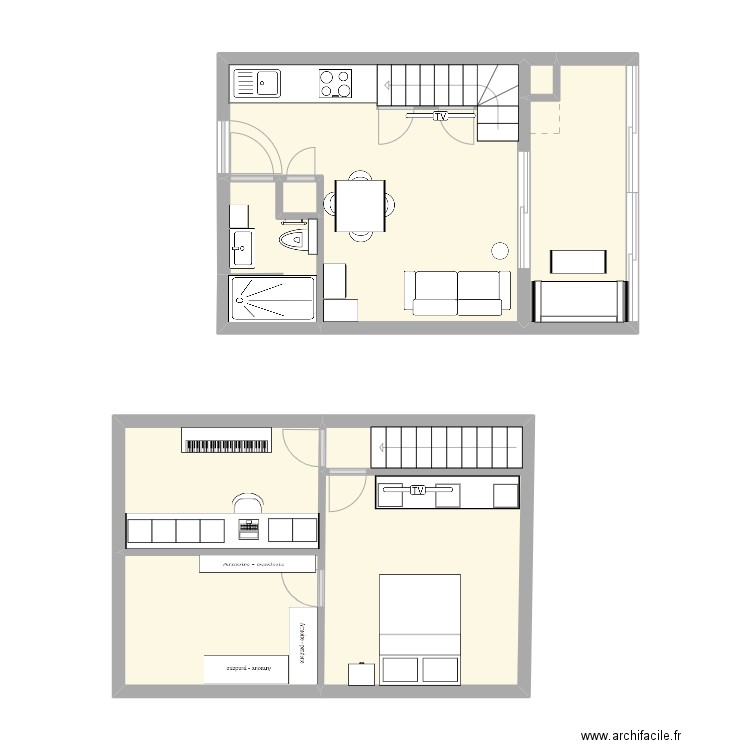 App Jackie 1. Plan de 0 pièce et 0 m2