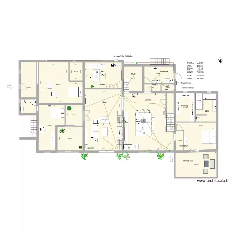 MAS TERRE ET NATURE FUTUR REVU avec piscine interieur 5. Plan de 