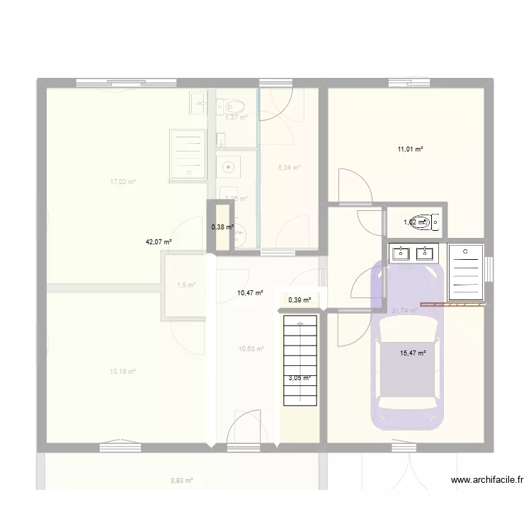 PIERRE LOTI. Plan de 