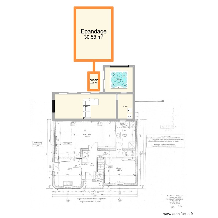 terrasse-agrandissement. Plan de 0 pièce et 0 m2 terrasse-agrandissement. Plan de 0 pièce et 0 m2