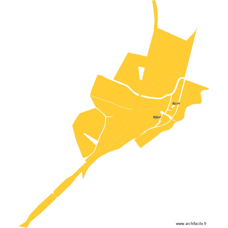 kadstrale ondergrond. Plan de 0 pièce et 0 m2