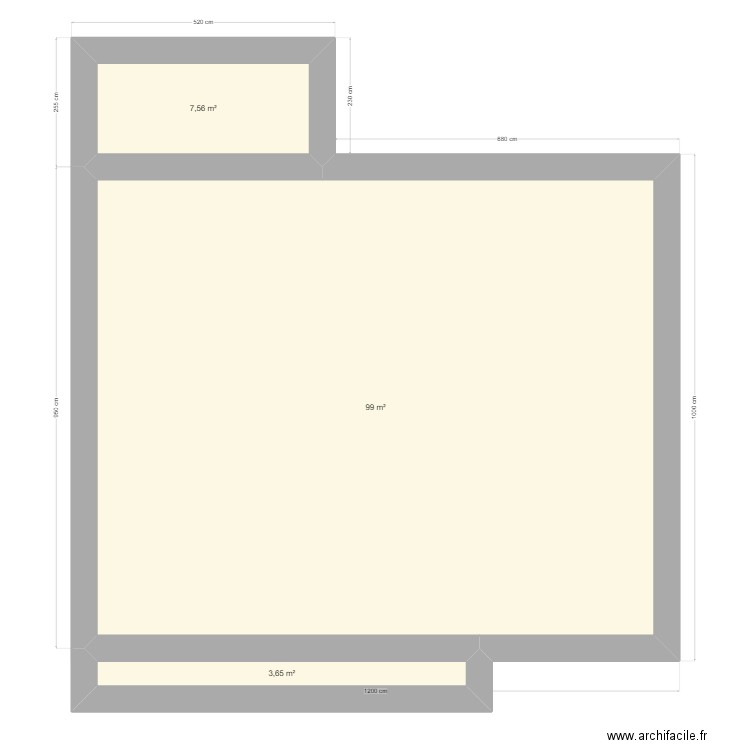 PLAN MAISON ANCENIS. Plan de 5 pièces et 211 m2