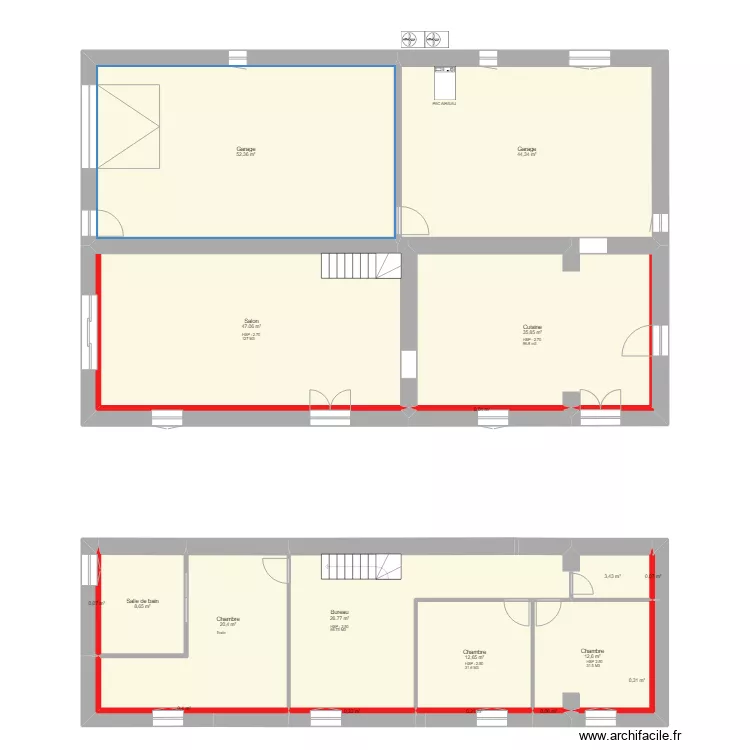 Cleyrac CHAUFFAGE PAC. Plan de 