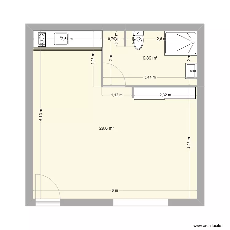 appart pierre. Plan de appart pierre. Plan de