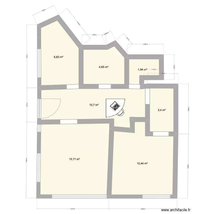 Cabinet dentaire Aix Sextius. Plan de Cabinet dentaire Aix Sextius. Plan de
