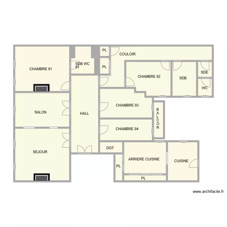 AMIANTE NIMES FONTAINE. Plan de 24 et 103 m² AMIANTE NIMES FONTAINE. Plan de 24 et 103 m²