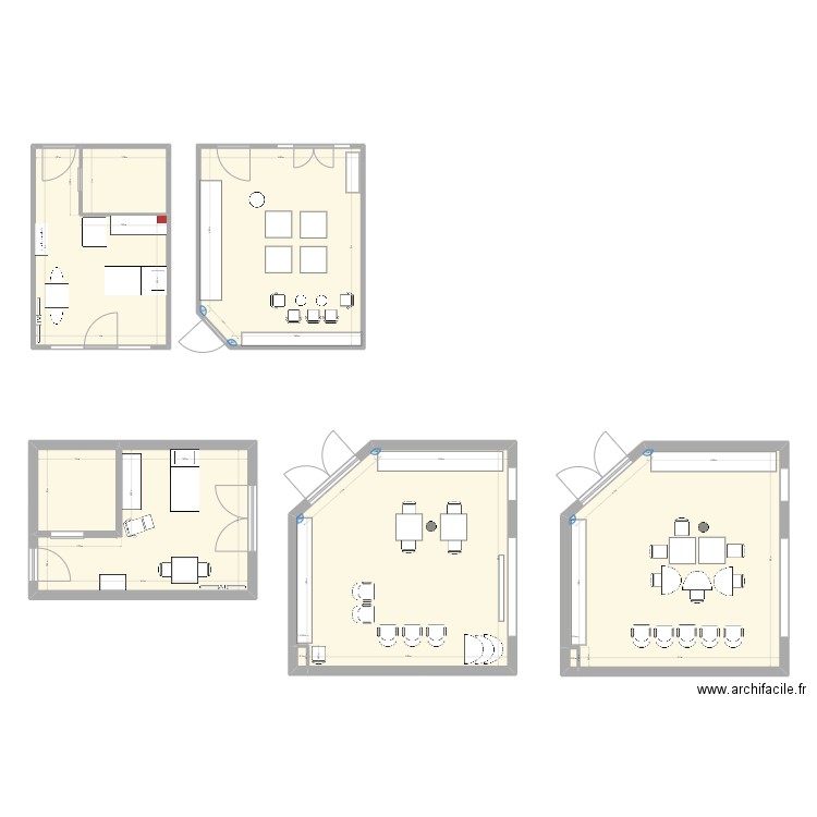 GOHY_Fougères_Résidence Villa. Plan de 9 pièces et 159 m2