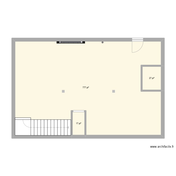 maison vaudreuil. Plan de 3 pièces et 76 m2