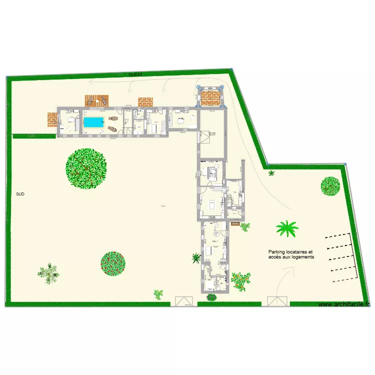 Plan Lou 22 - Apr&egrave;s V2. Plan de 