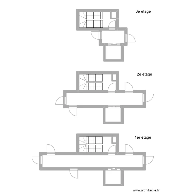 Villa Victoria 31 &eacute;tages. Plan de 10  et 62 m²