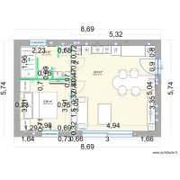T2 - LA CADIERE - cloison intérieure modifie avec mob ind 3 elec