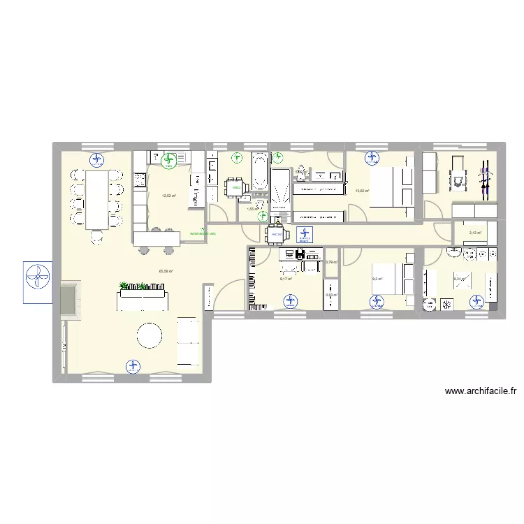 PLAN GAINABLE ET VMC V2 (11-06-26). Plan de 15 et 147 m² PLAN GAINABLE ET VMC V2 (11-06-26). Plan de 15 et 147 m²