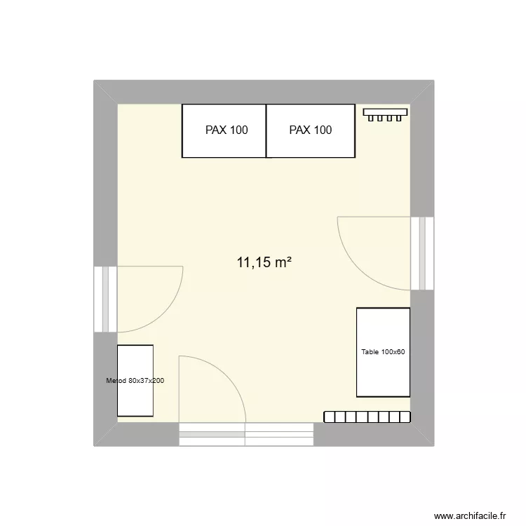 buanderie projet 2. Plan de 