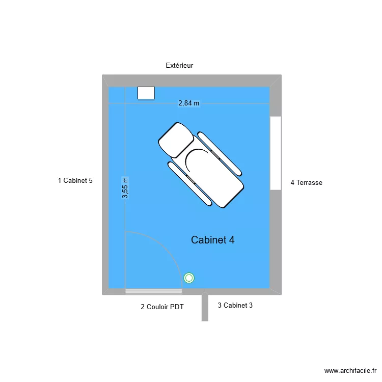 31123 Cabinet 4. Plan de 