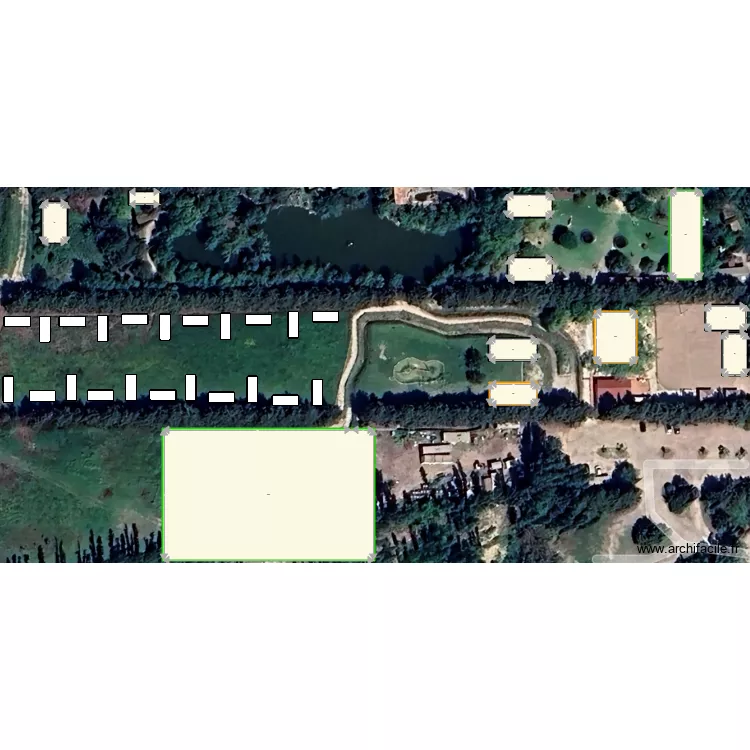 Masse Molleges. Plan de 