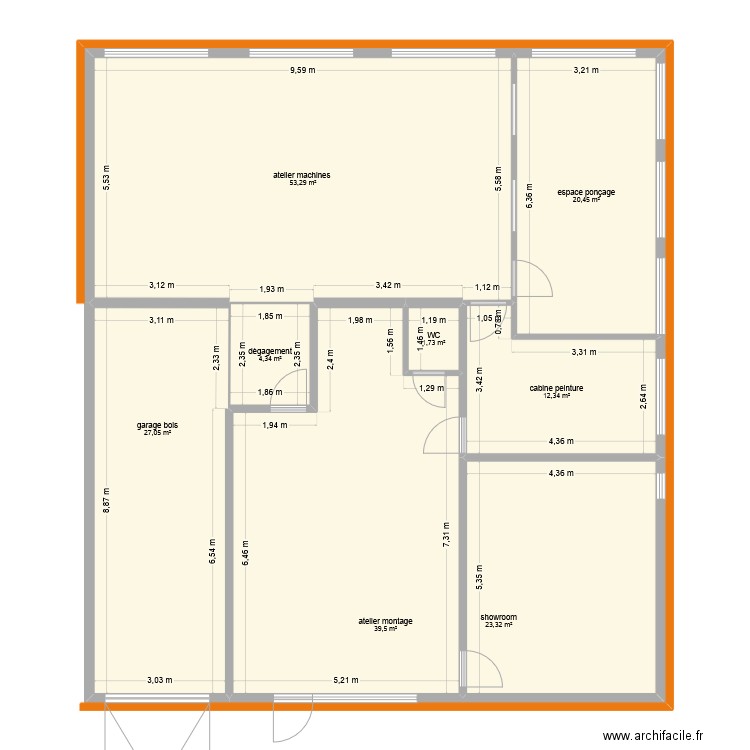 Altviller Elec. Plan de 8 pièces et 182 m2