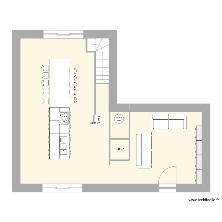 RDC PETIT GITE elec. Plan de 0 pièce et 0 m2
