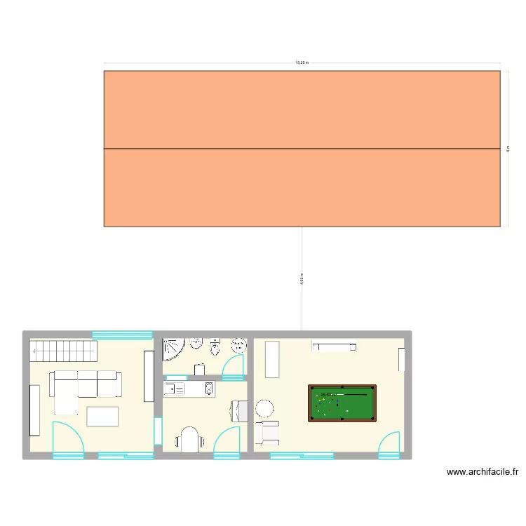 28 V1. Plan de 4 et 61 m² 28 V1. Plan de 4 et 61 m²
