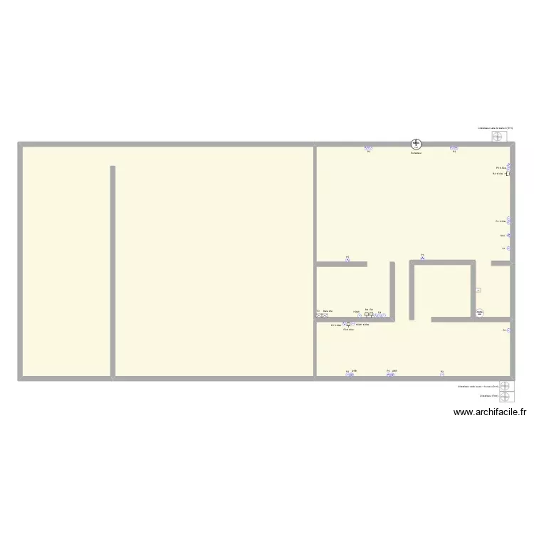 CTOOTCLEAN (PC Rdc). Plan de 2 Pièces et 282 m² CTOOTCLEAN (PC Rdc). Plan de 2 Pièces et 282 m²