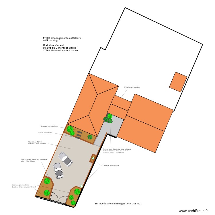 VINCENT EXTERIEURS. Plan de 0 pièce et 0 m2