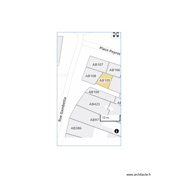 Plan de masse aspet . Plan de 