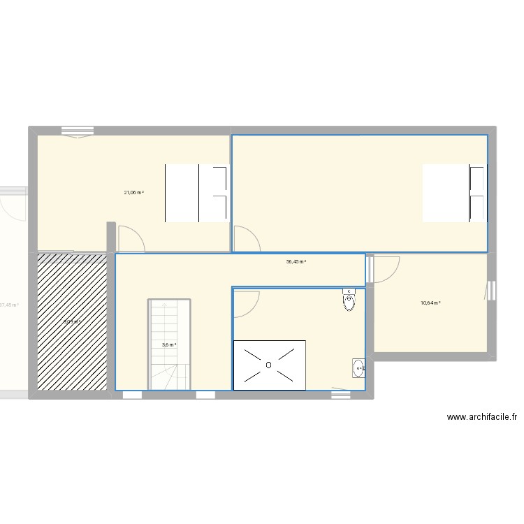 Maison salouël 1. Plan de 12 pièces et 229 m2