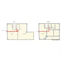 plan de masse RDC ETAGE