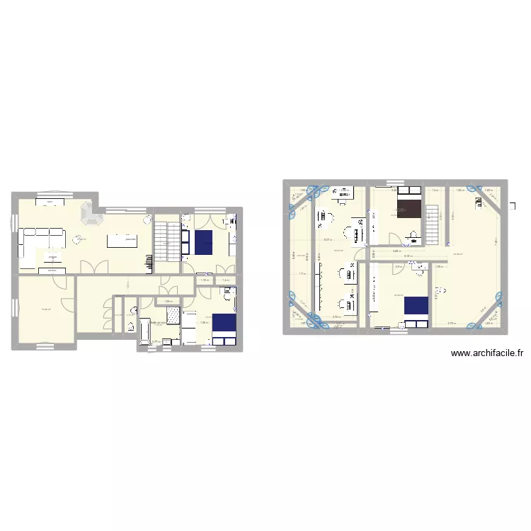 Dardilly maison. Plan de 