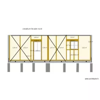 murs perif&eacute;rique facade nord
