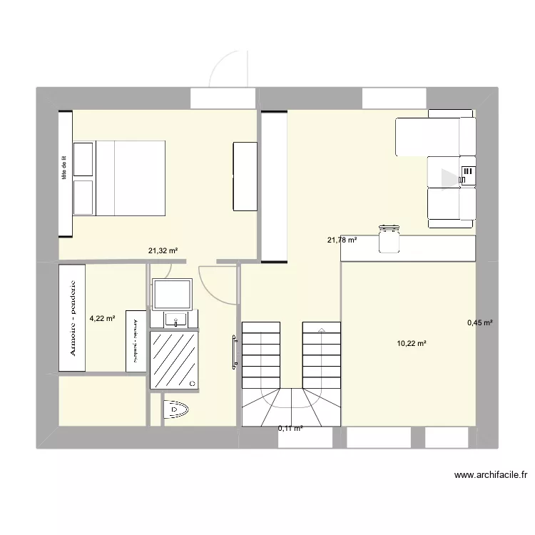 Chalet. Plan de Chalet. Plan de
