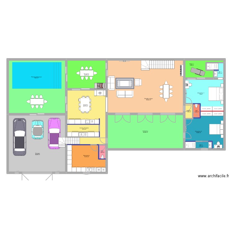 LASSEPPE PRO RDC TROP. Plan de 16 pièces et 350 m2